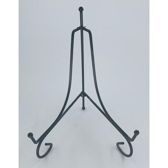Plate Stand Easel Metal Black 6 Inches Tall 5" Wide 5" Spread Painting Display - Picture 7 of 7